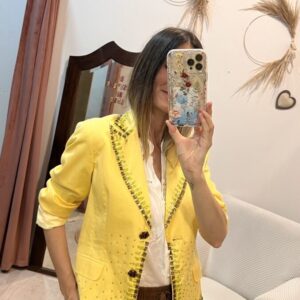 Blazer  Citrina Bordada