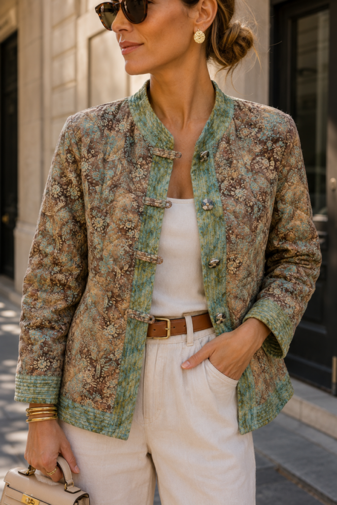 Chaqueta  Reversible Batik