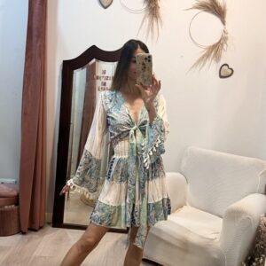 Falda Sunset verde