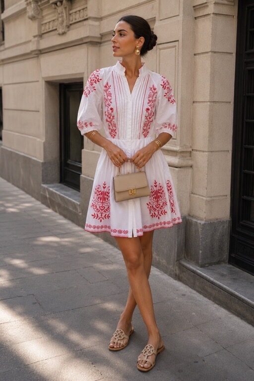 Vestido Alma Bordada