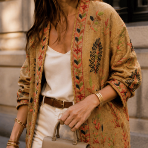 Chaqueta Suzani: Una Obra de Arte Viva