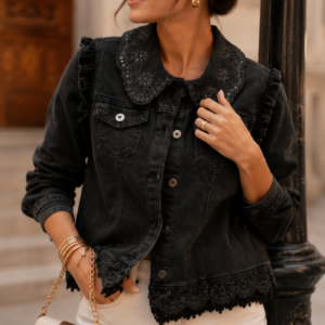 Cazadora vaquera Vogue Ébano
