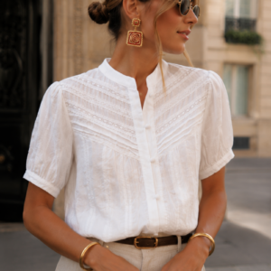 Blusa blanca Virginia