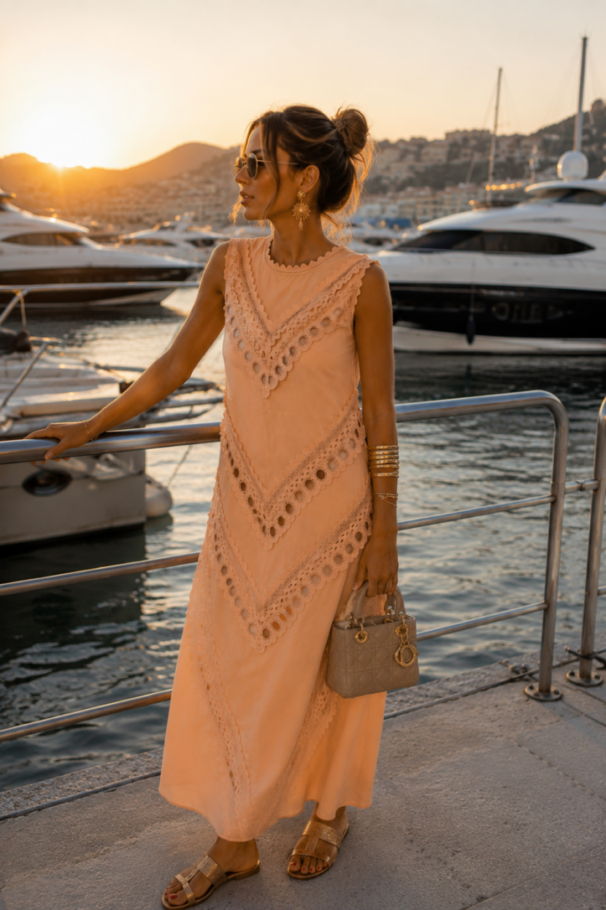 Vestido Mandarina  Algodón