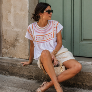 Blusa Bordado Étnico
