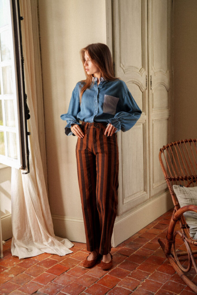 Pantalón Tendencia Rayas Otoño