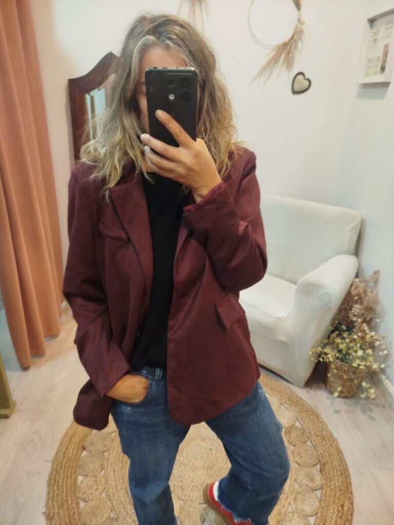 Blazer Suede Negra