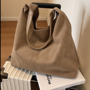 Bolso  shopper + estuche de ante Topo
