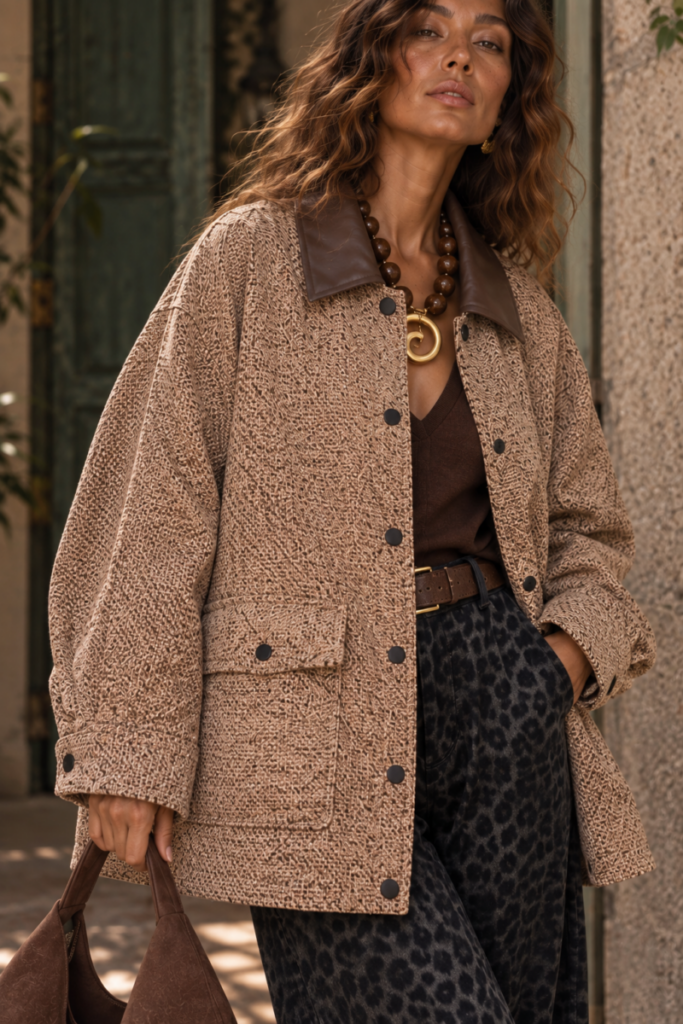 Chaqueta oversize Madison
